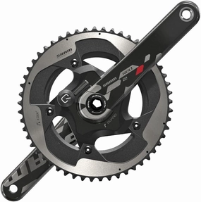 Quarq Sram Red 22 11R Power Meter 50-34T BB30 Wide Spacing Crank Set