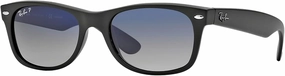 Ray-Ban RB2132 POLARIZED NEW WAYFARER Square Sunglasses For Men For Women   BUNDLE with Designer iWear Eyewear Care Kit