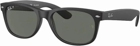 Ray-Ban RB2132 POLARIZED NEW WAYFARER Square Sunglasses For Men For Women   BUNDLE with Designer iWear Eyewear Care Kit