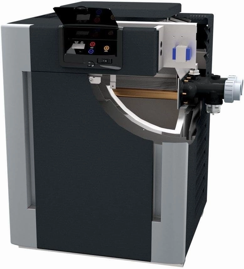 Raypak P-R266-A-EP-C Digital Propane Pool Heater, 266 BTU