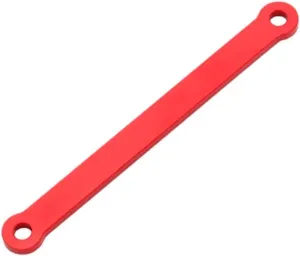 RC Car DIY Parts for Slash for Rustler for Raptor 1/10 Metal Front and Rear Suspension Arm Kit RC Car Upgrade Parts(Red,Reinforcement)