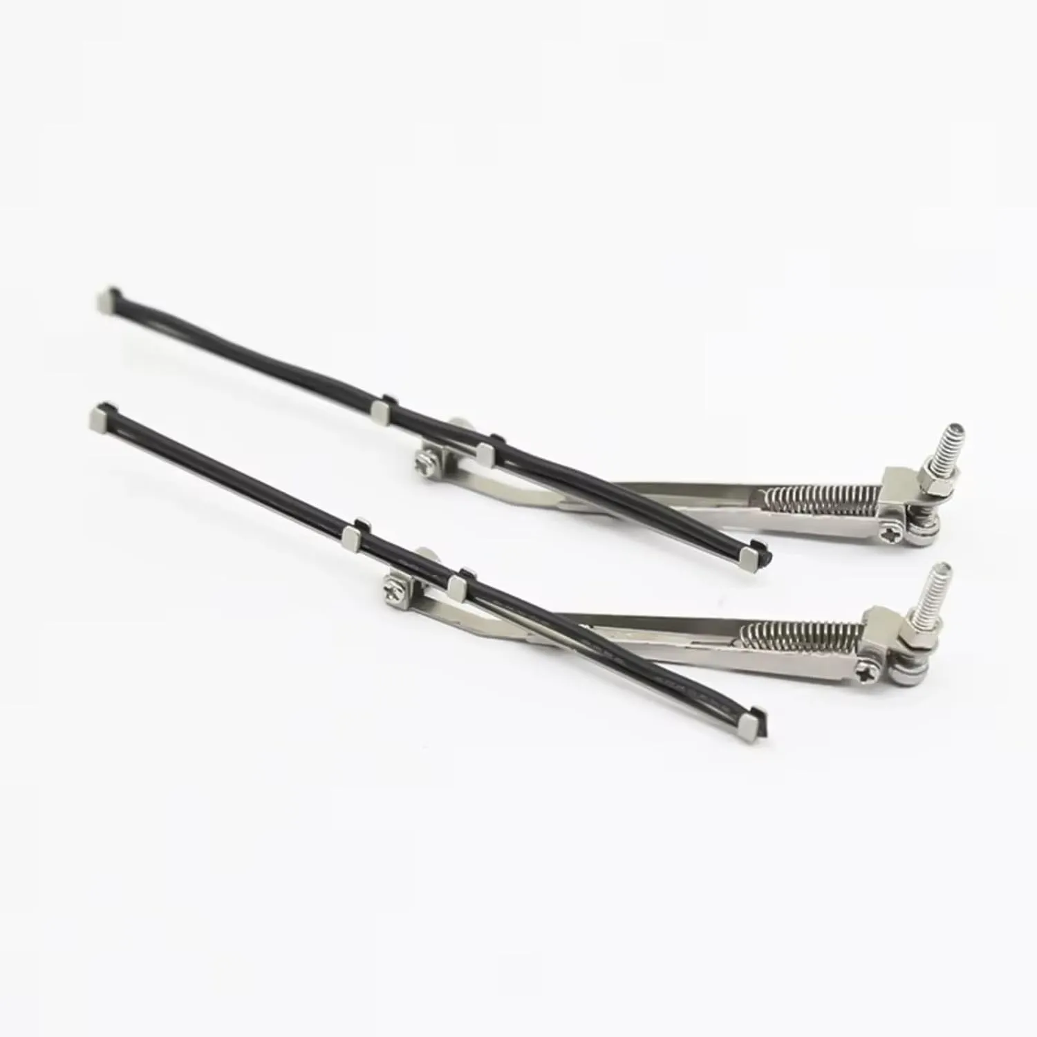 RC Car DIY Parts for TRX4 for Defender for Bronco G500 for MST KM2 1/10 Metal Windshield Wiper RC Car Crawler Upgrade Accessories Replace Parts(Black)
