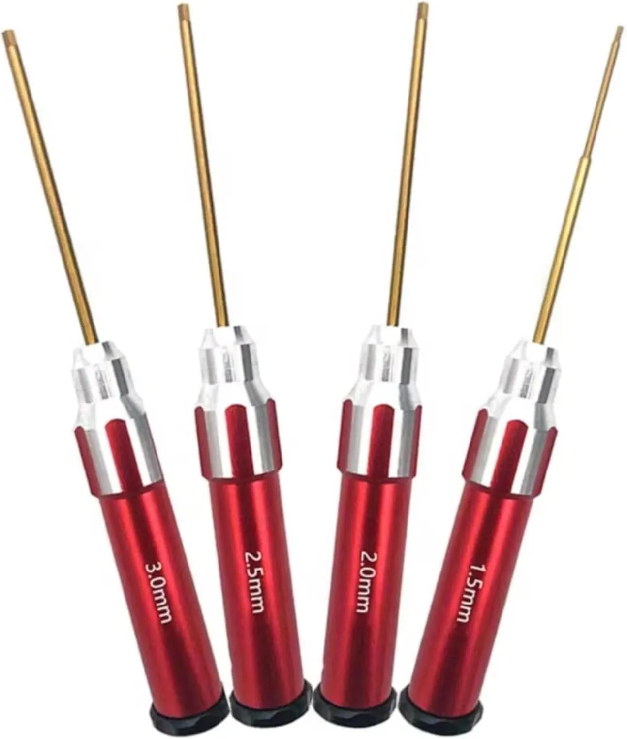 RC Disassembly Tool For Universal Parts RC Car 4pcs Titanium Precision For Mini Hex Screwdriver Set 1.5mm 2mm 2.5mm 3.0mm Rc Tool Kit For RC Car
