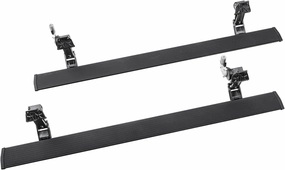 RealTruck AMP Research PowerStep Plug-N-Play Power Running Boards with LED Step Lights for 2019-2024 RAM 2500/3500 (Gas Only) - Electric Powerstep & Retractable Truck Steps