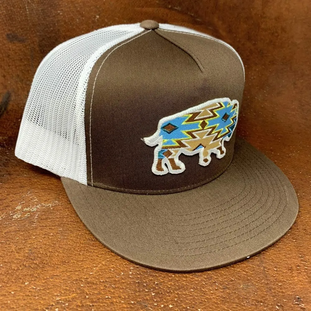 Red Dirt Hat Company Buffalo Patch Adjustable Snapback Hat