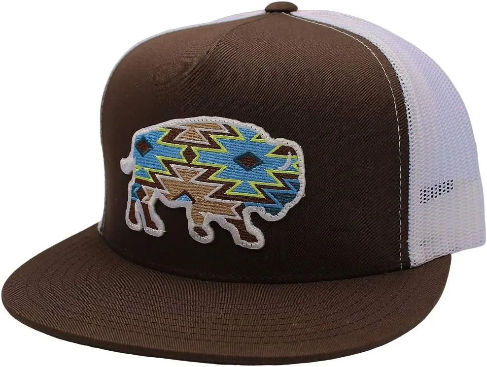 Red Dirt Hat Company Buffalo Patch Adjustable Snapback Hat