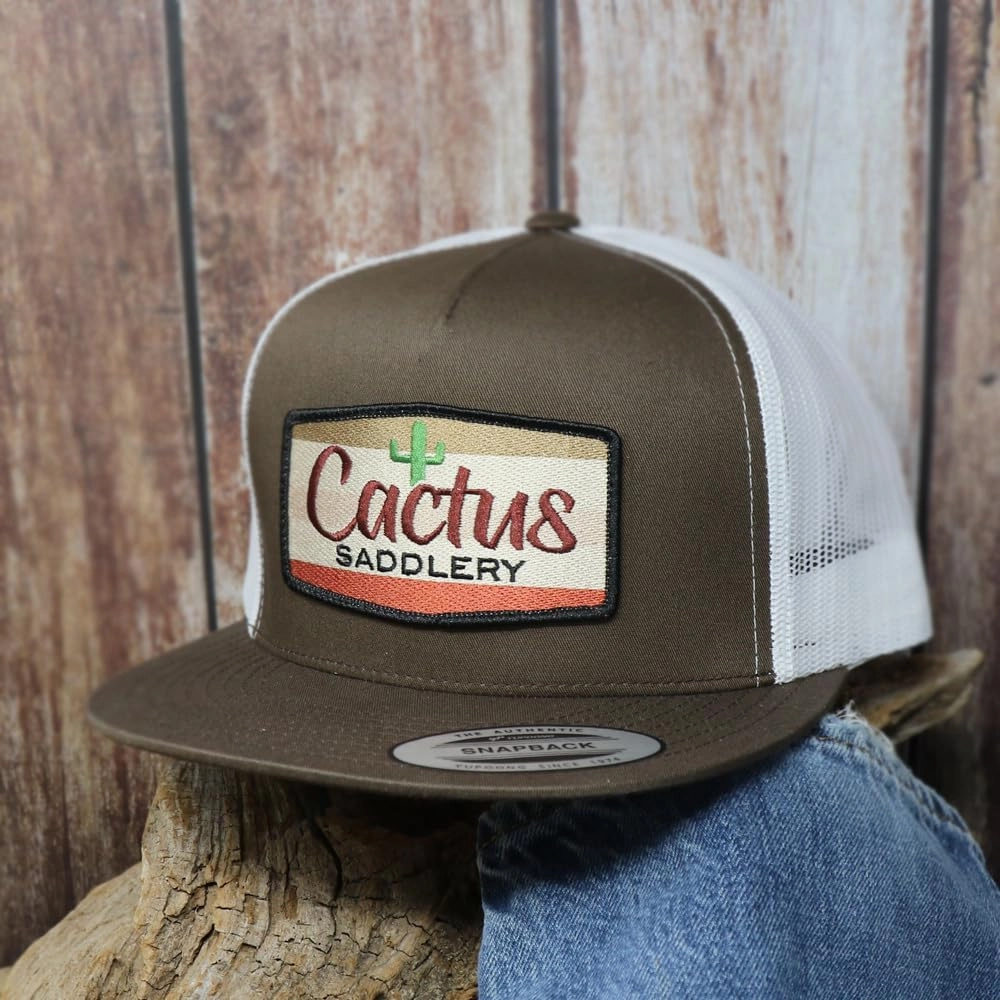 Red Dirt Hat Company Cactus Saddlery Adjustable Snapback Hat