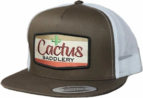 Red Dirt Hat Company Cactus Saddlery Adjustable Snapback Hat