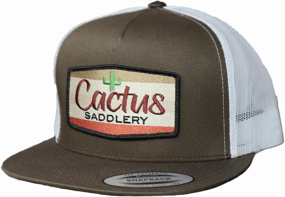 Red Dirt Hat Company Cactus Saddlery Adjustable Snapback Hat