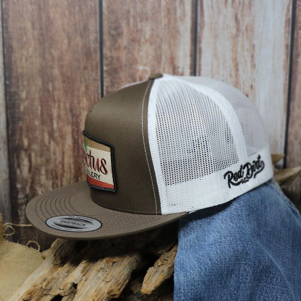 Red Dirt Hat Company Cactus Saddlery Adjustable Snapback Hat