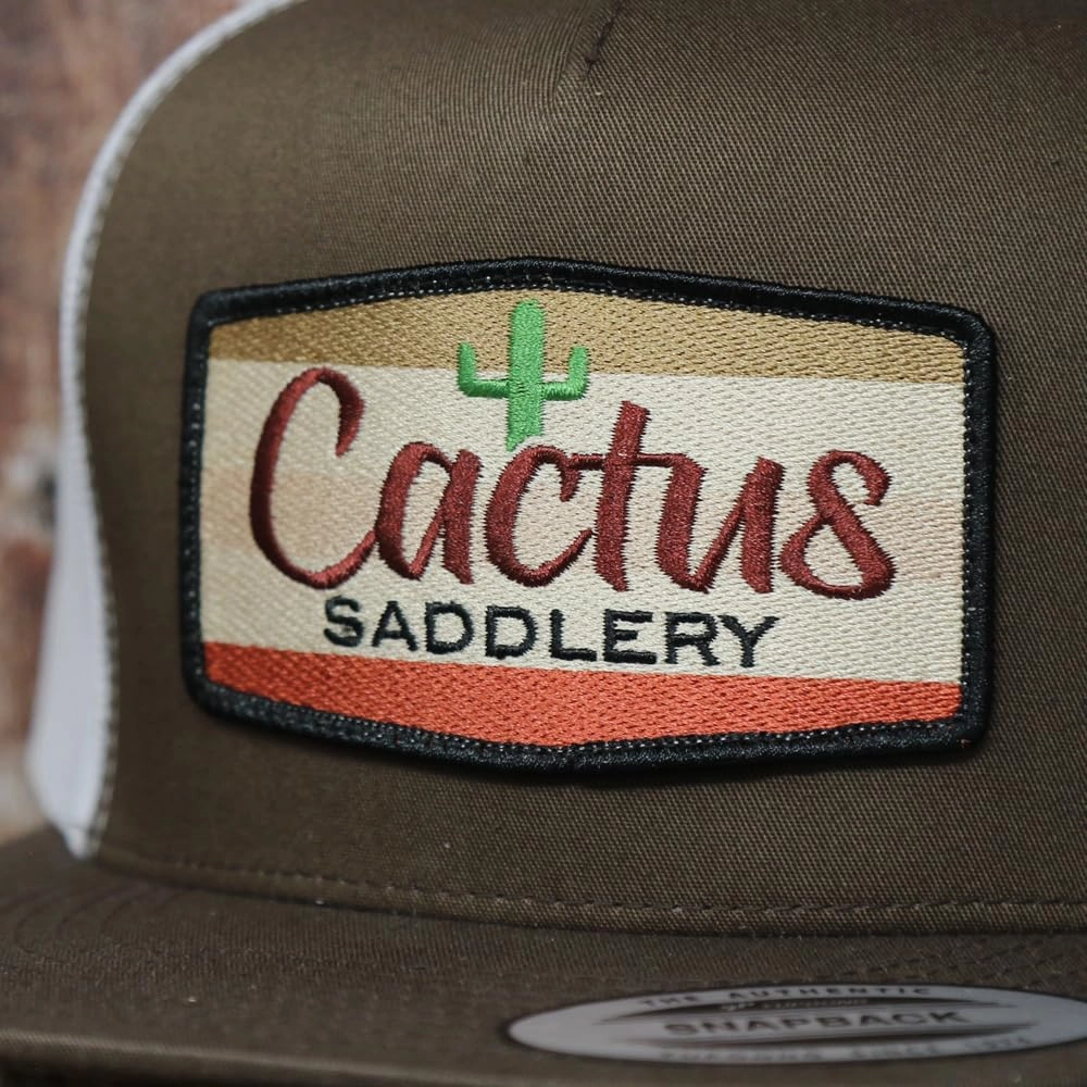Red Dirt Hat Company Cactus Saddlery Adjustable Snapback Hat