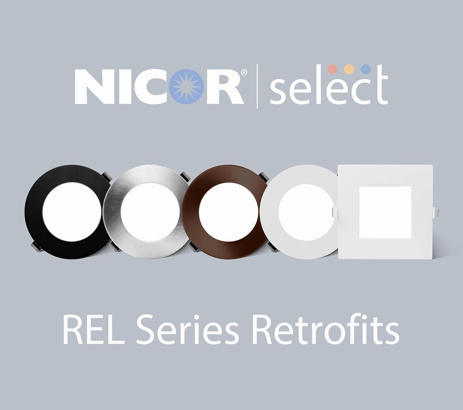 REL Selectable 4 in. White Remodel LED Downlight Kit (REL41120SRDWH)