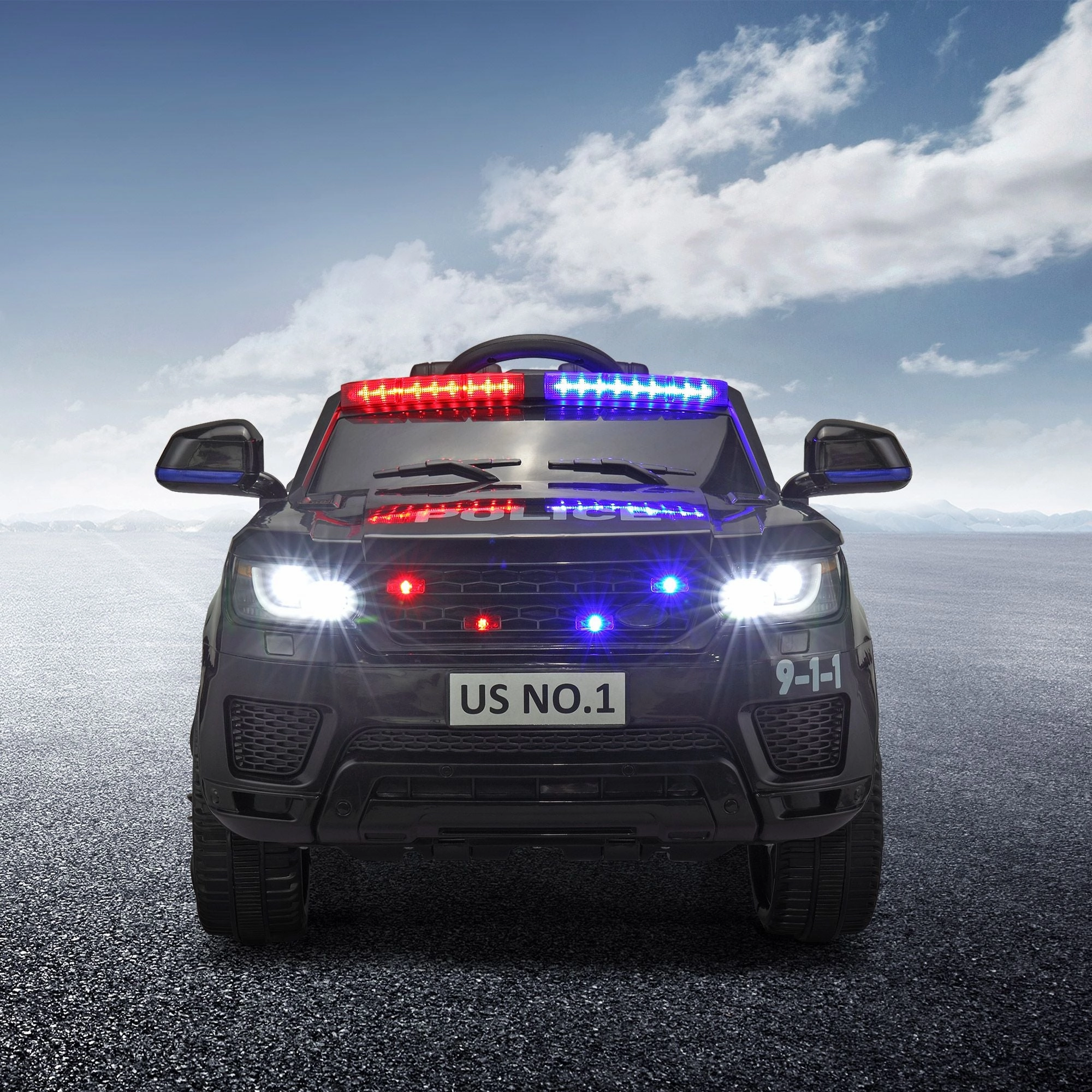 Remote-Controlled Kids' Police Car