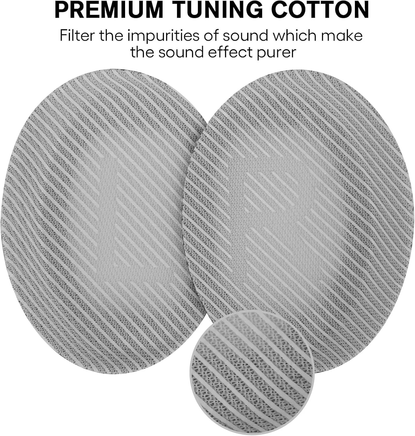 Replacement Ear Pads for Bose Quiet Comfort 35 Ear Cushion Kit Compatible with Bose QC 35/35 II Headphones Made of Protein Leather Memory Foam (White)