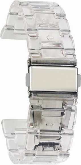 Resin Bands Compatible 20mm 22mm Women Men Lightweight Strap