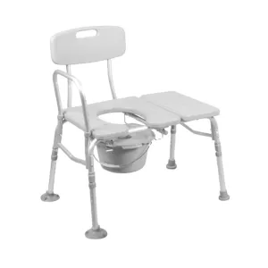 Rhythm Plastic Transfer Bench & Commode Combination