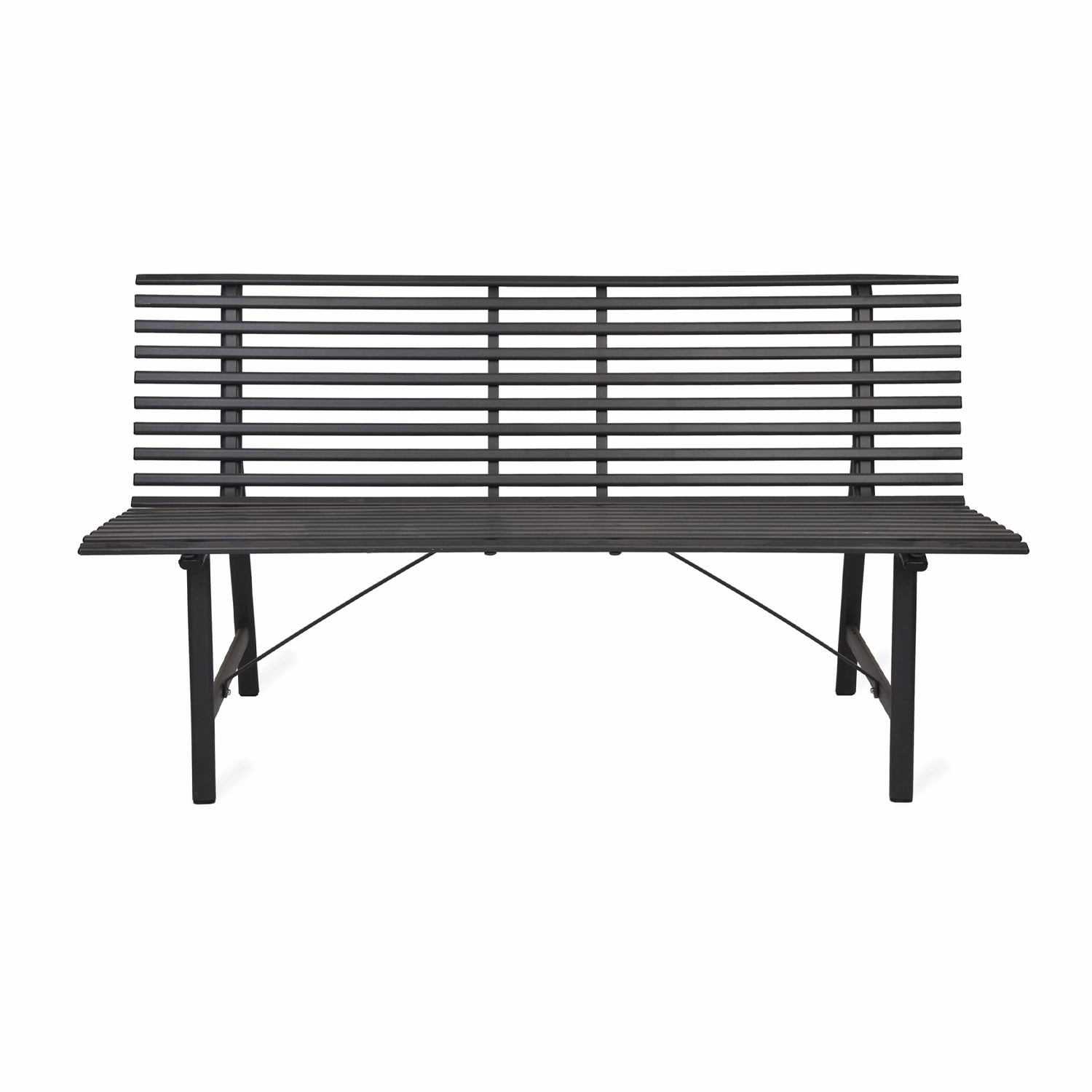 Richmond Outdoor Bench Carbon
