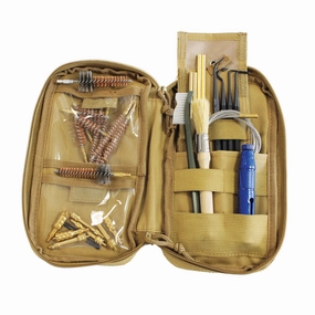 RIFLE AND HANDGUN SOFT-SIDED RANGE CLEANING KIT