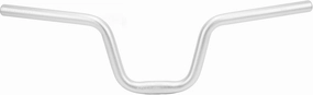 Riser Handlebar, Aluminum Alloy Swallow Shaped Handlebar U Shape Fits for Brompton Silver(160mm / 6.3in)