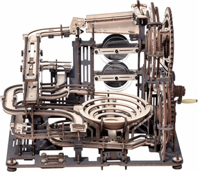 ROBOTIME 3D Puzzles Mabrle Run - LGA01 Mable Night City Wooden Model to Build - Model Building Kits for Adults