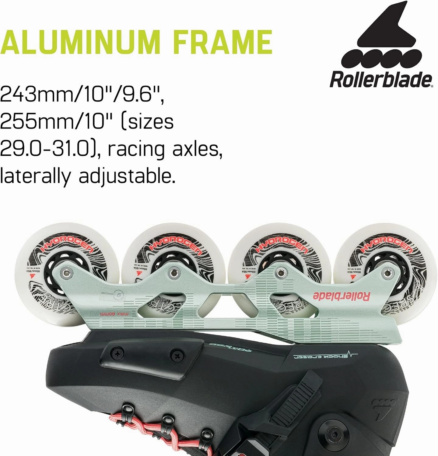 Rollerblade Twister XT Women's Adult Fitness Inline Skate, Black/Mint, Urban Performance Inline Skates