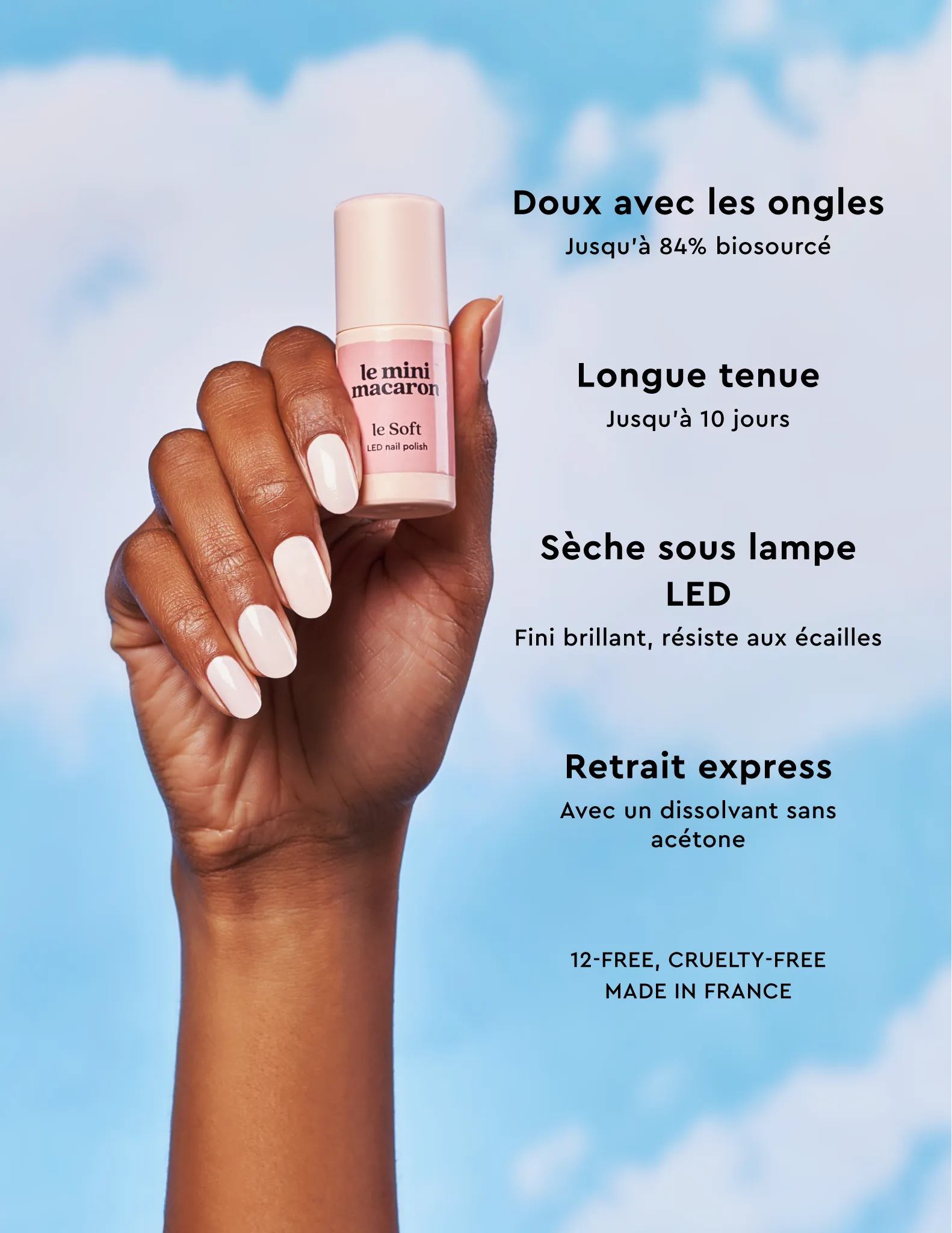 Rose Glacée - Starter Kit de Vernis LED