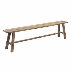 Rustico Reclaimed Bench Long