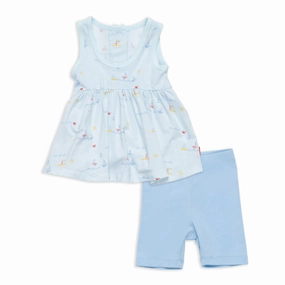 Sail-Ebrate Good Time S/l Top Bike Short Set