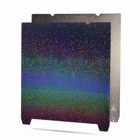 SainSmart D235A Build Plate Kit, 235x235mm Smooth PEY Star Pattern Textured PEI Dual Sides, Flexible Spring Steel Platform for K1, K1C, Ender 3 V3/SE/KE, Ender 3 S1/Pro, Ender 5 S1