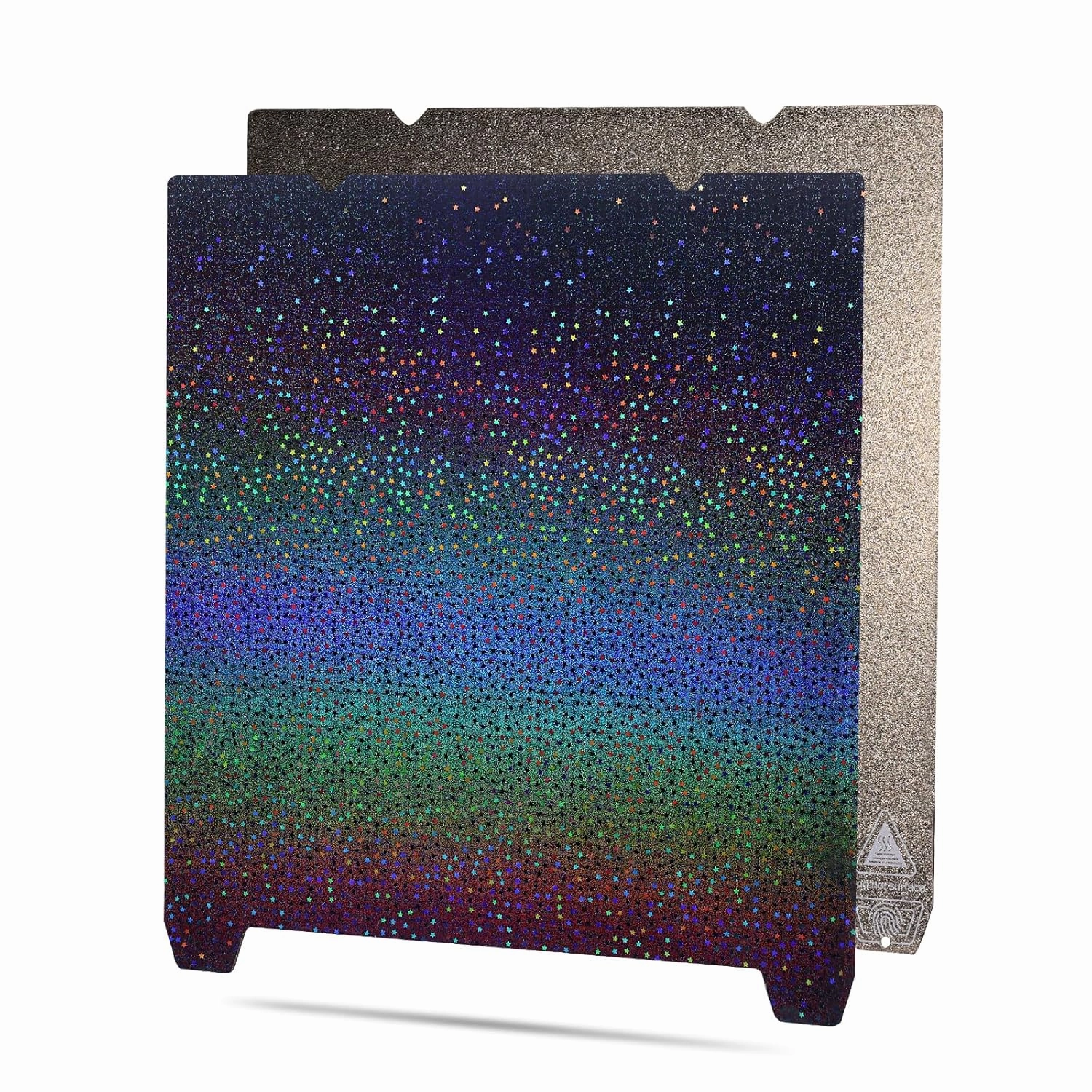 SainSmart D235A Build Plate Kit, 235x235mm Smooth PEY Star Pattern Textured PEI Dual Sides, Flexible Spring Steel Platform for K1, K1C, Ender 3 V3/SE/KE, Ender 3 S1/Pro, Ender 5 S1