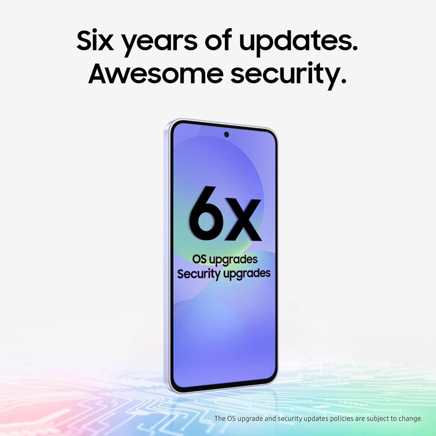SAMSUNG Galaxy A36 5G A Series Cell Phone, 128GB Unlocked Android Smartphone, AMOLED Display, Rugged Design, US Version, 2025, US 1 Yr Manufacturer Warranty, Awesome Lavender