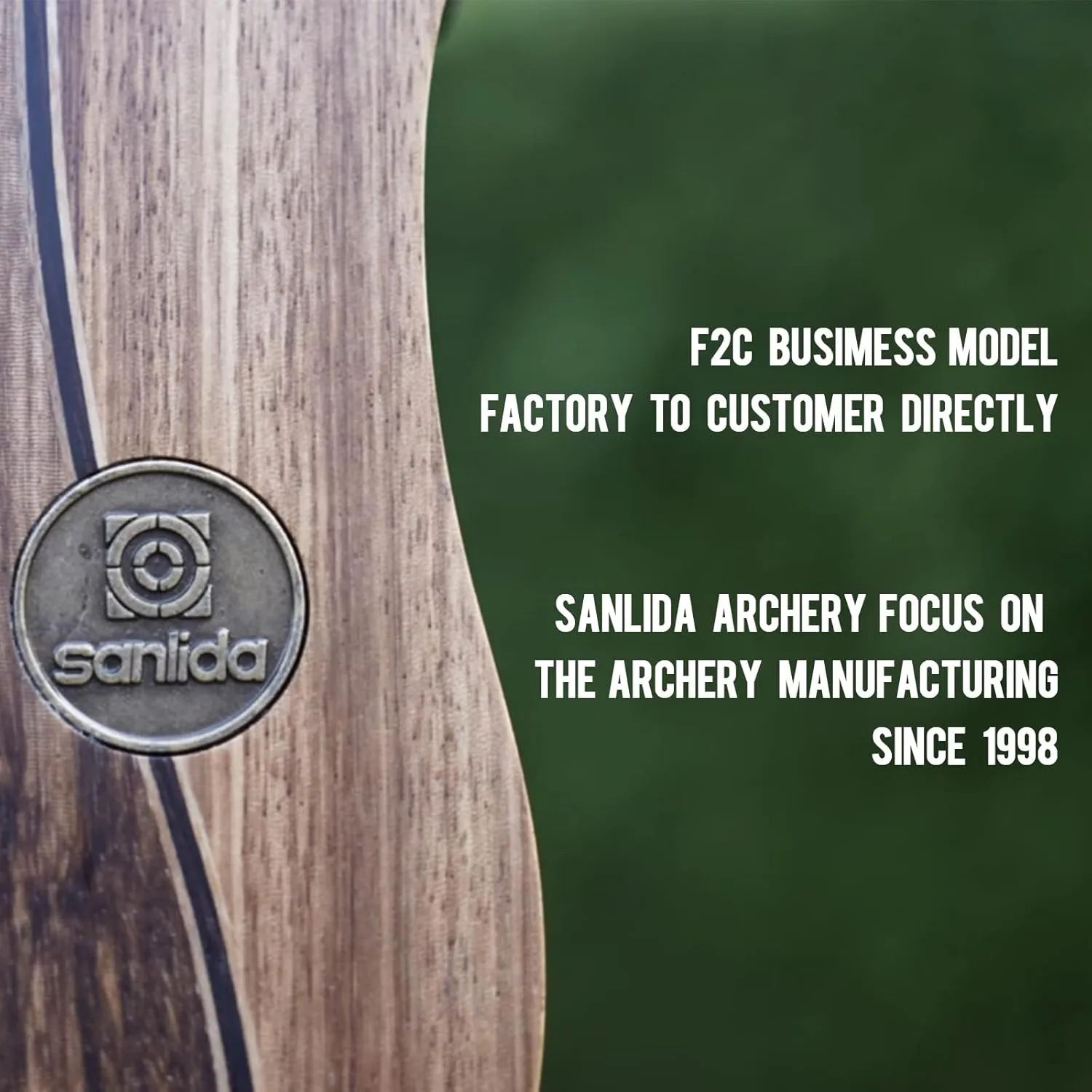Sanlida Eagle X9 New 58” RTH Standard Hunting Recurve Bow and Arrow Set for Adults and Hunters, Wooden Takedown Hunting Recurve Bows Package for Outdoor, Hunting and Practice 25-60 Lbs