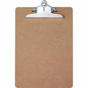 Saunders Letter Size 100% Recycled Hardboard 1 In. Clipboard