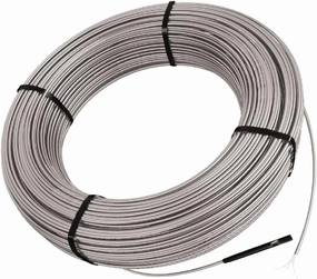 Schluter Ditra-Heat-E-HK Electric Floor Heating Cable Kit with Temperature Sensors - Ideal for Interior Tile Floors - Minimal EMF, Twisted Pair Cables, 120V, 124.1 Feet- DHEHK12038