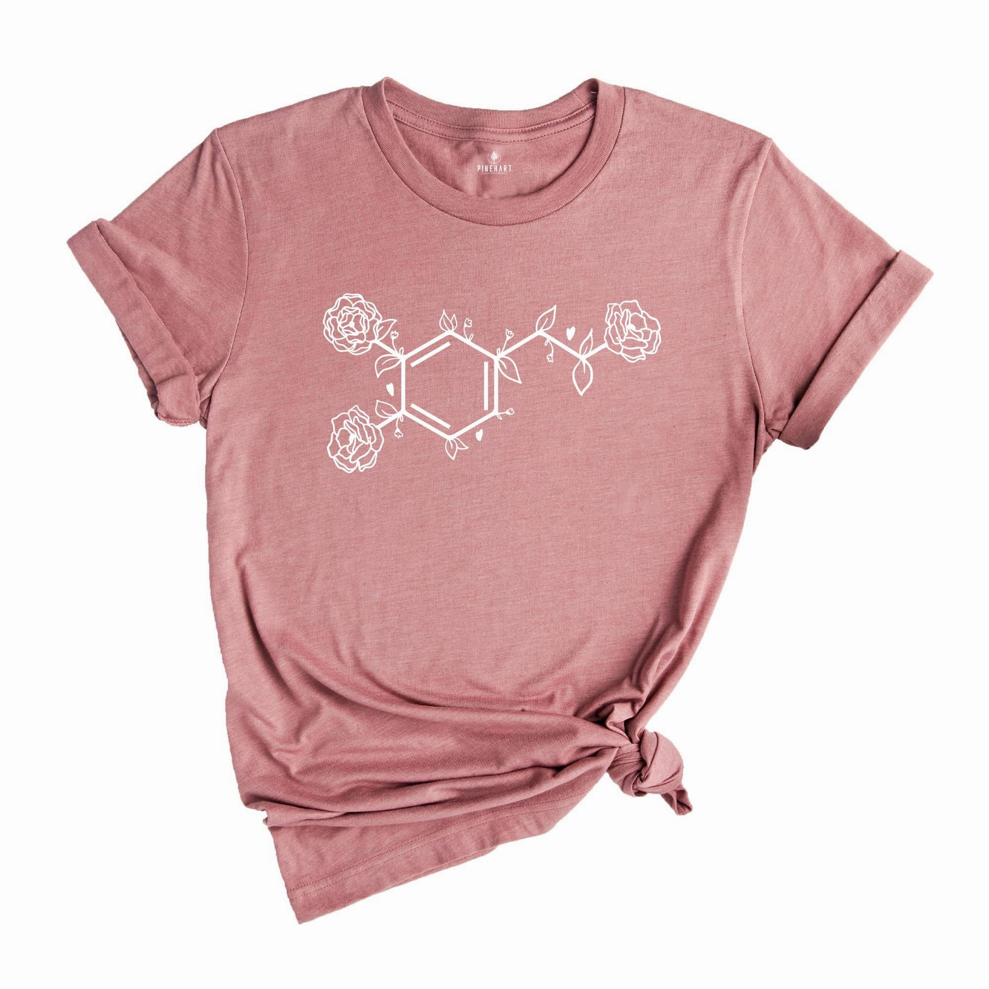 School Psychologist Shirt, Serotonin Molecule Shirt, Therapist Shirt, Serotonin Dopamine Tee, Psychiatrist Shirt