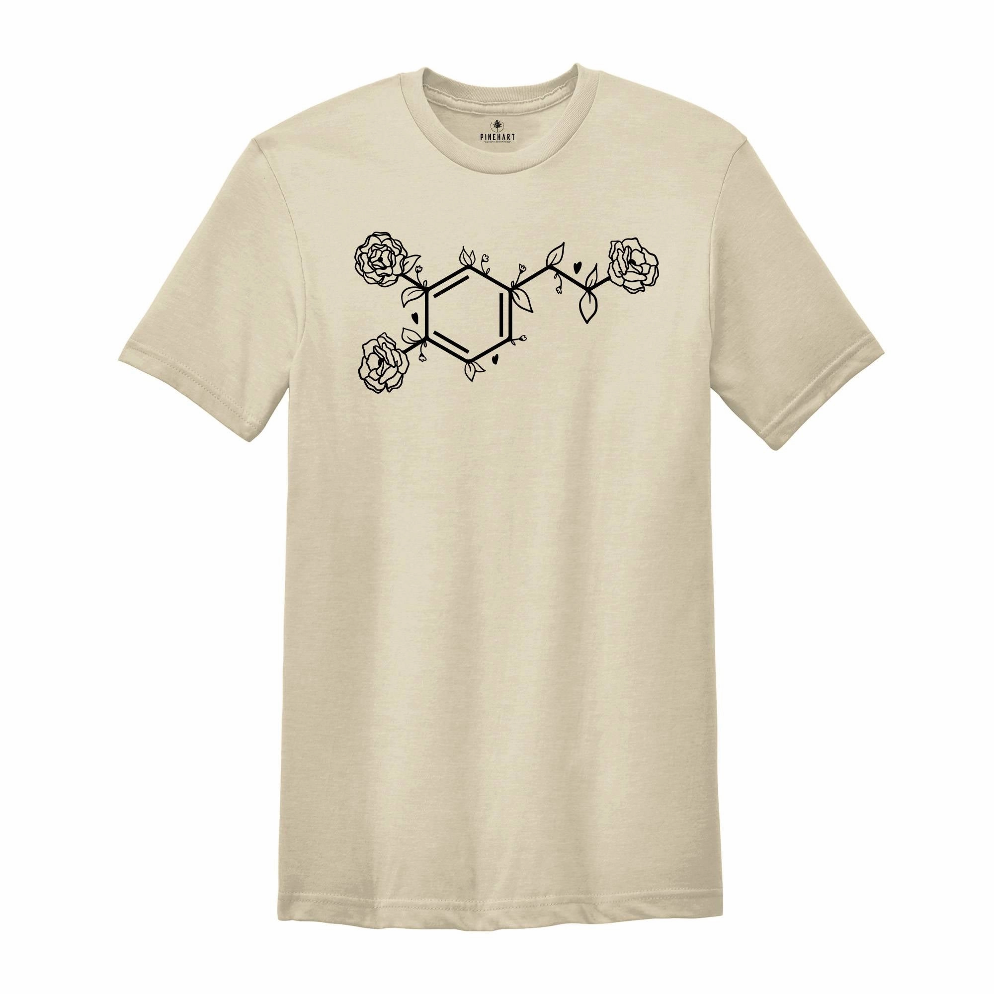 School Psychologist Shirt, Serotonin Molecule Shirt, Therapist Shirt, Serotonin Dopamine Tee, Psychiatrist Shirt