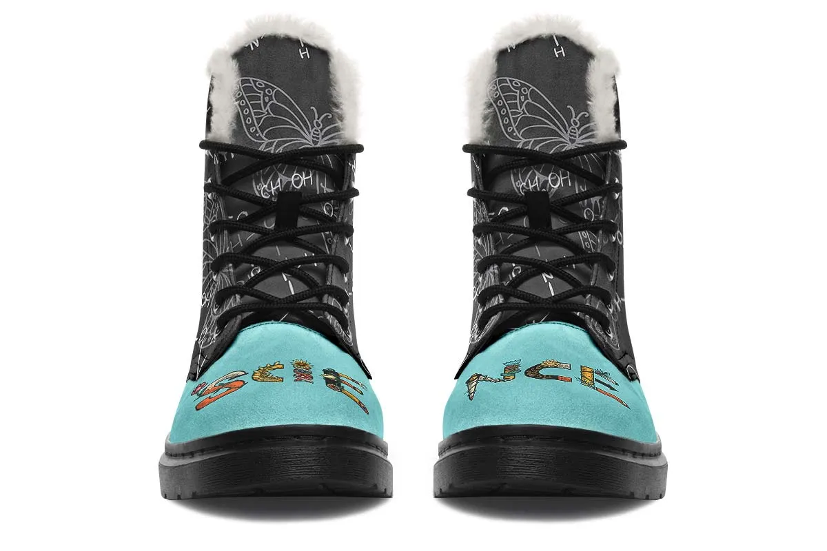 Science Foliage Winter Boots