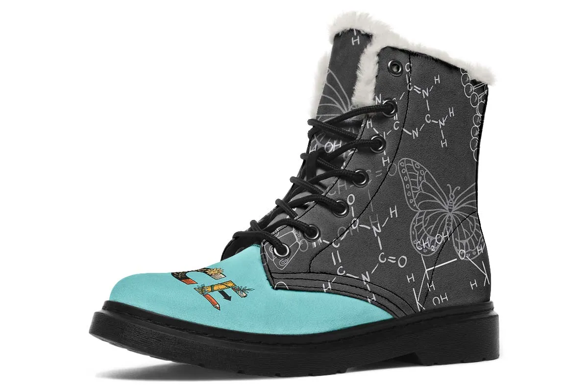 Science Foliage Winter Boots