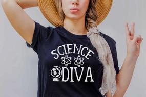 Science Diva unisex fit t-shirt • science teacher gift • scientist shirt • chemistry shirt • nerd shirt