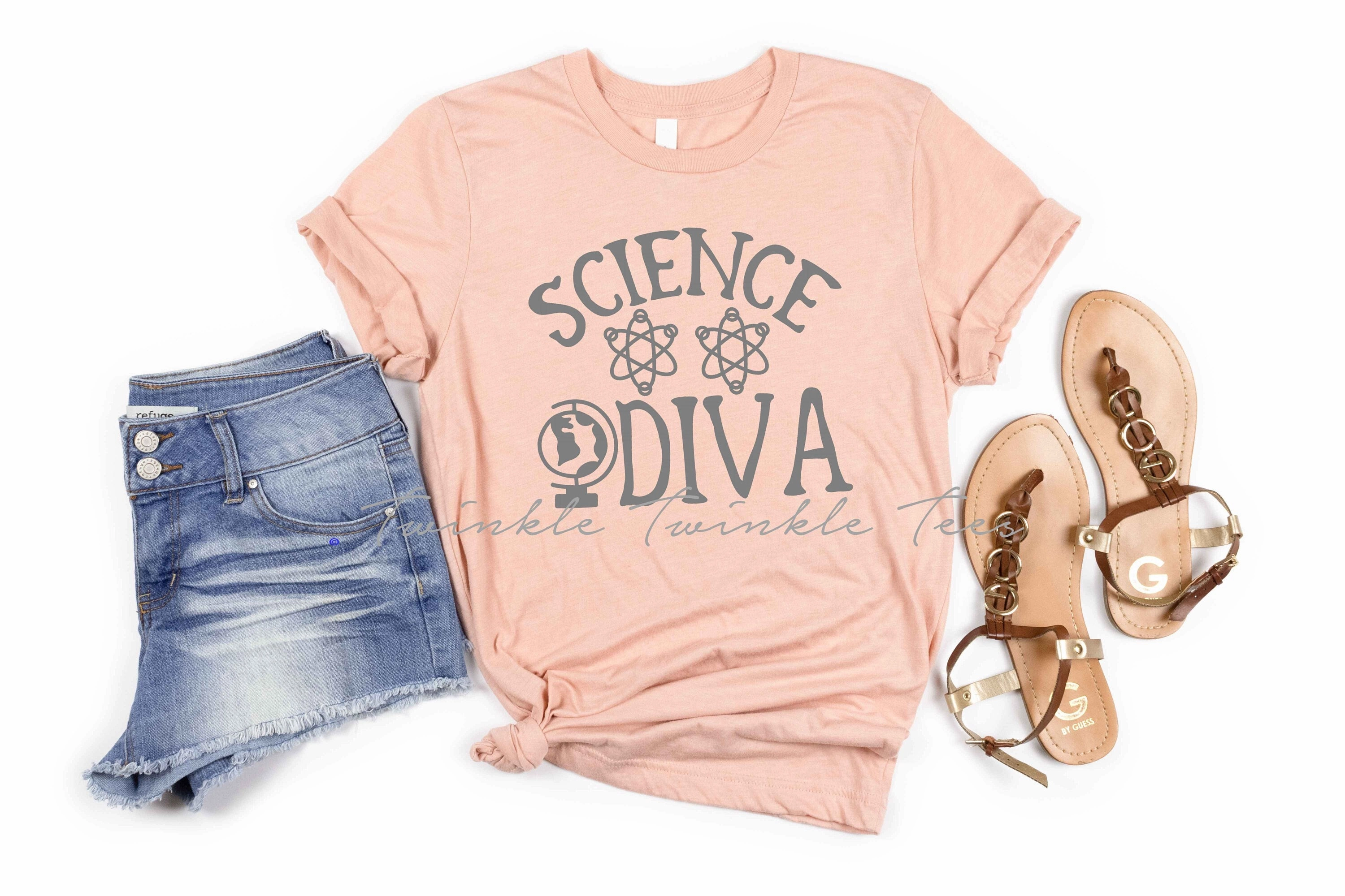 Science Diva unisex fit t-shirt • science teacher gift • scientist shirt • chemistry shirt • nerd shirt