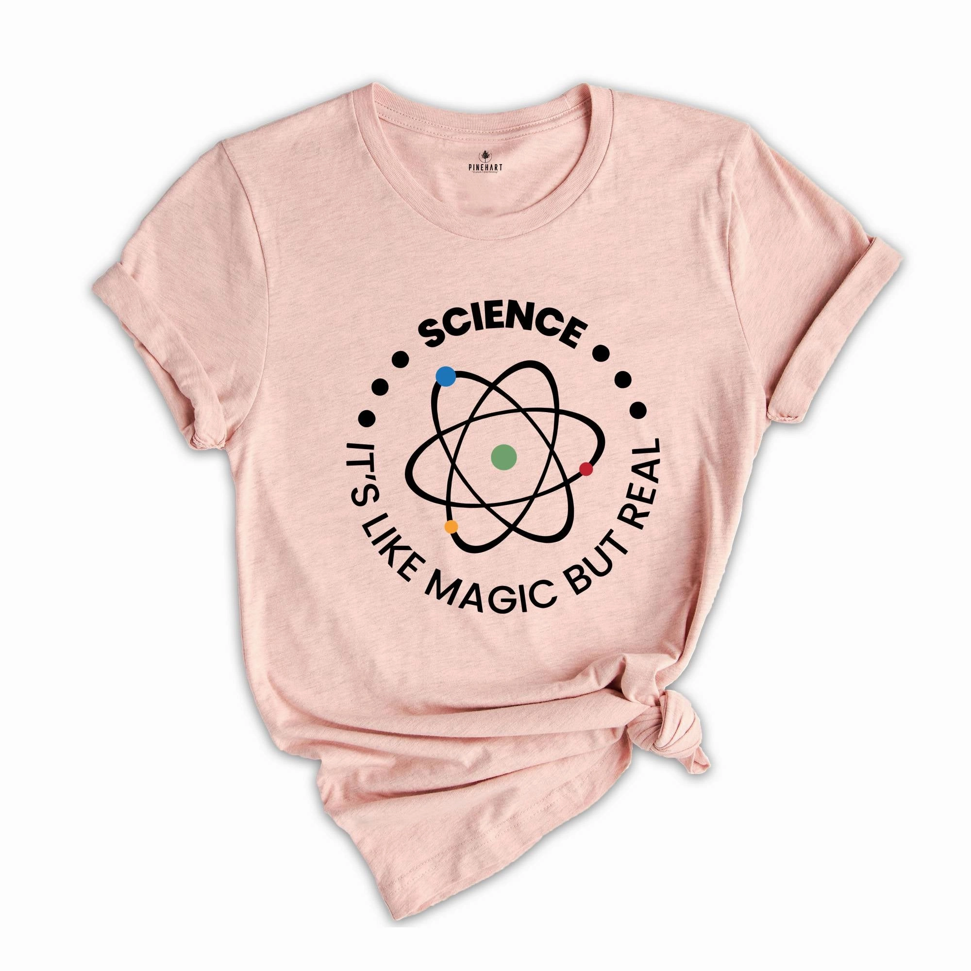 Science It's Like Magic But Real Shirt, Science Teacher Shirt, Gift for Science Lover, Science Cross Shirt, Science T-Shirt