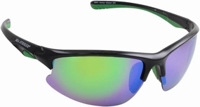 Sea Striker Harbor Master Polarized Sunglasses with Black Frame,Green Mirror and Brown Lens (Fits Medium to Large Faces)