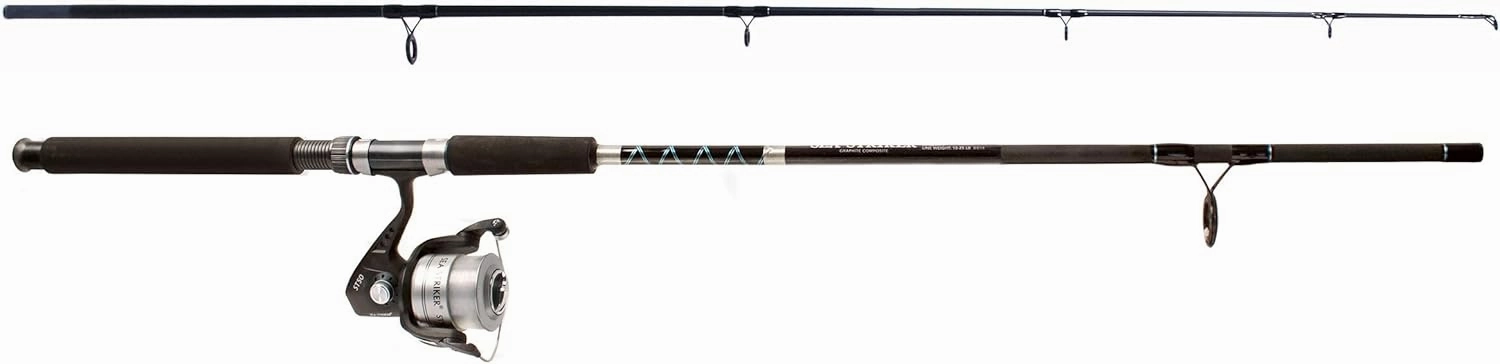 Sea Striker ST6010 Surf Spinning Combo 10' 2pc Black Premounted