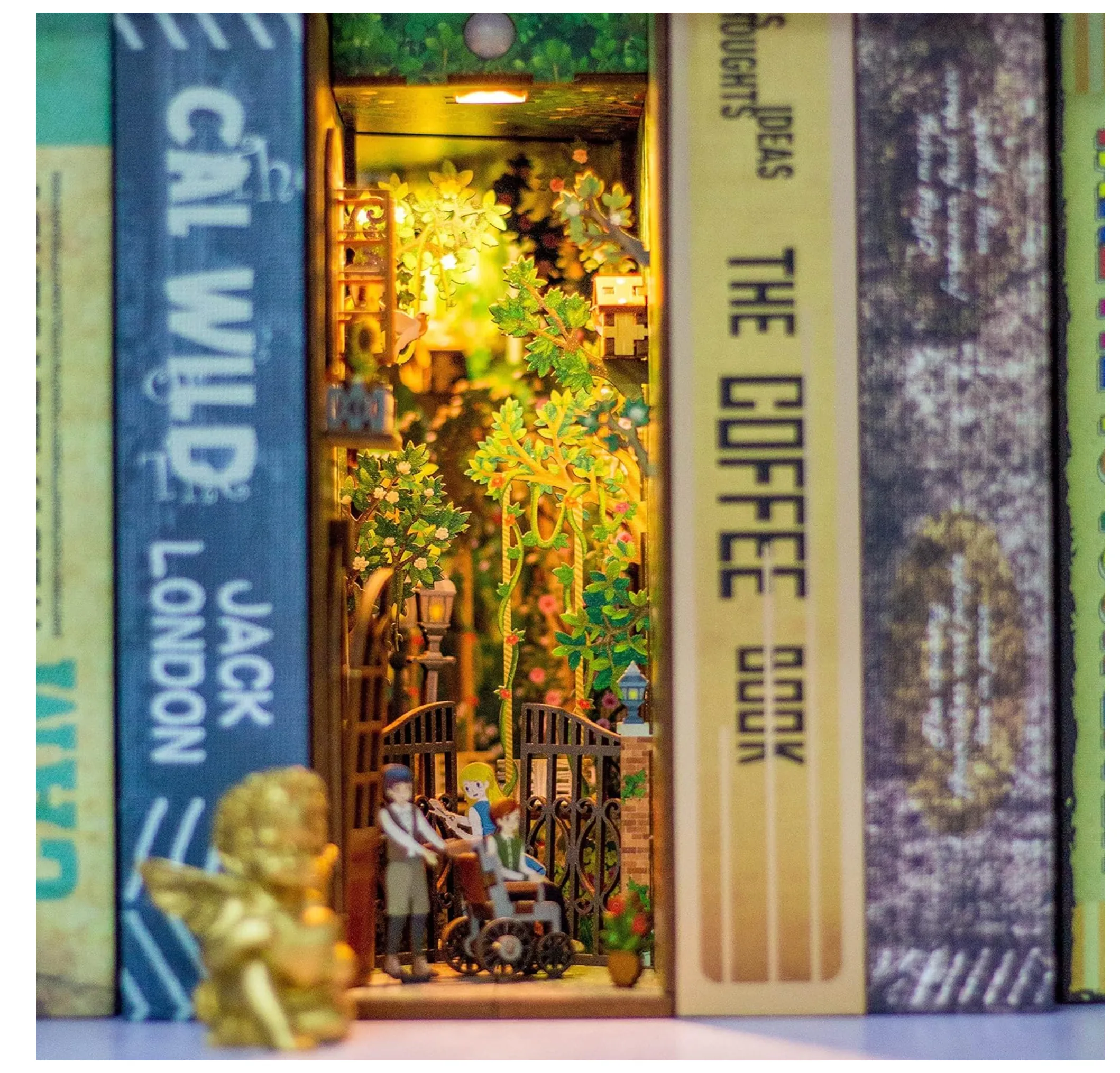 Secret Garden Book Nook DIY