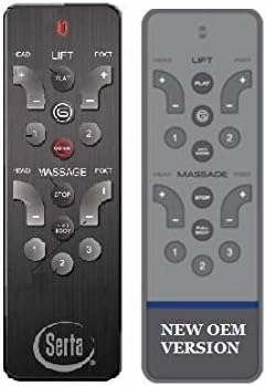 Serta Motion Select (New Gray Version) Replacement Remote Control for Adjustable Beds