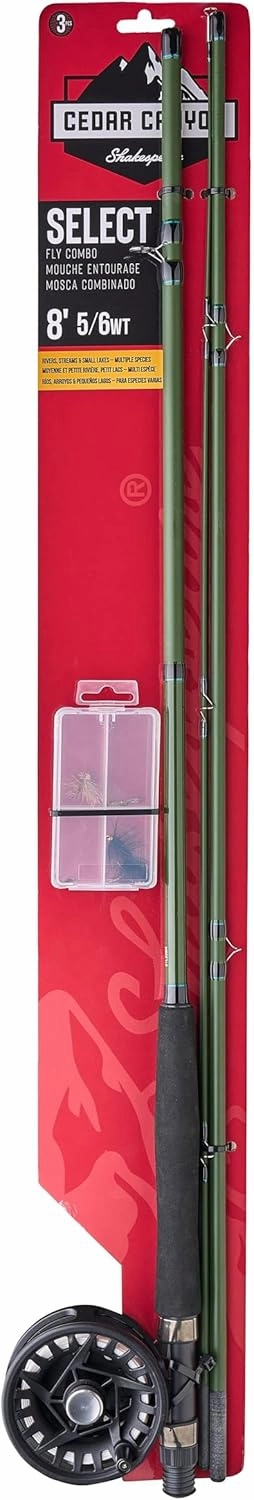 Shakespeare Cedar Canyon Select Fly Combo