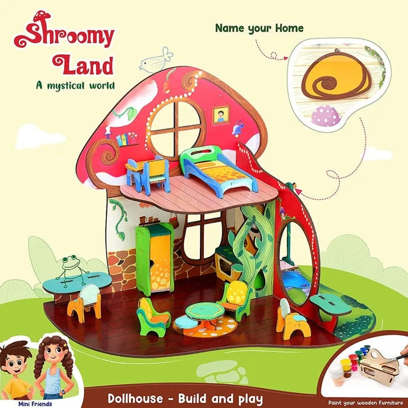 Shroomy Land A Mystical World All Side Play Doll House