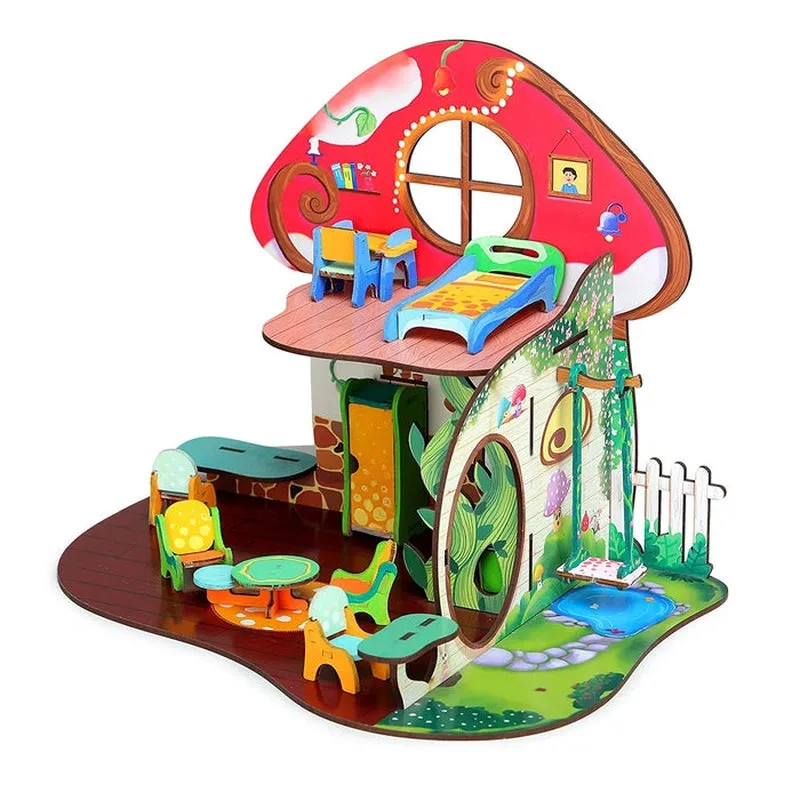 Shroomy Land A Mystical World All Side Play Doll House