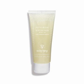 Sisley Paris Phyto-Blanc Buff and Wash Facial Gel - 100 mL - Cleanser & Exfoliator for Soft, Radiant Skin