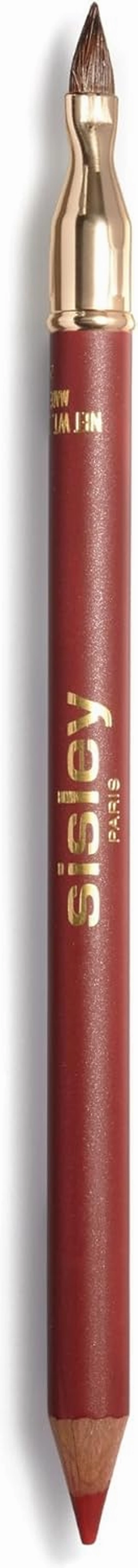 Sisley Paris Phyto-Levres Perfect, 10 Auburn - Firm, Gentle, Easy-Glide Lip Pencil - Nourishes, Hydrates & Comforts Lips - Long-Wear Formula - Includes Brush & Sharpener